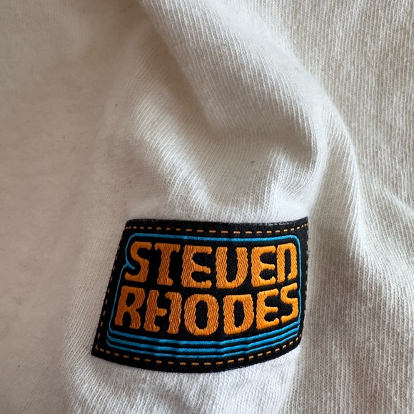 Steven Rhodes Graphic Tee - Cream-XL - Picture 3 of 4